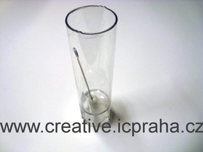 forma válec se špičkou prum.4cm,v 12cm